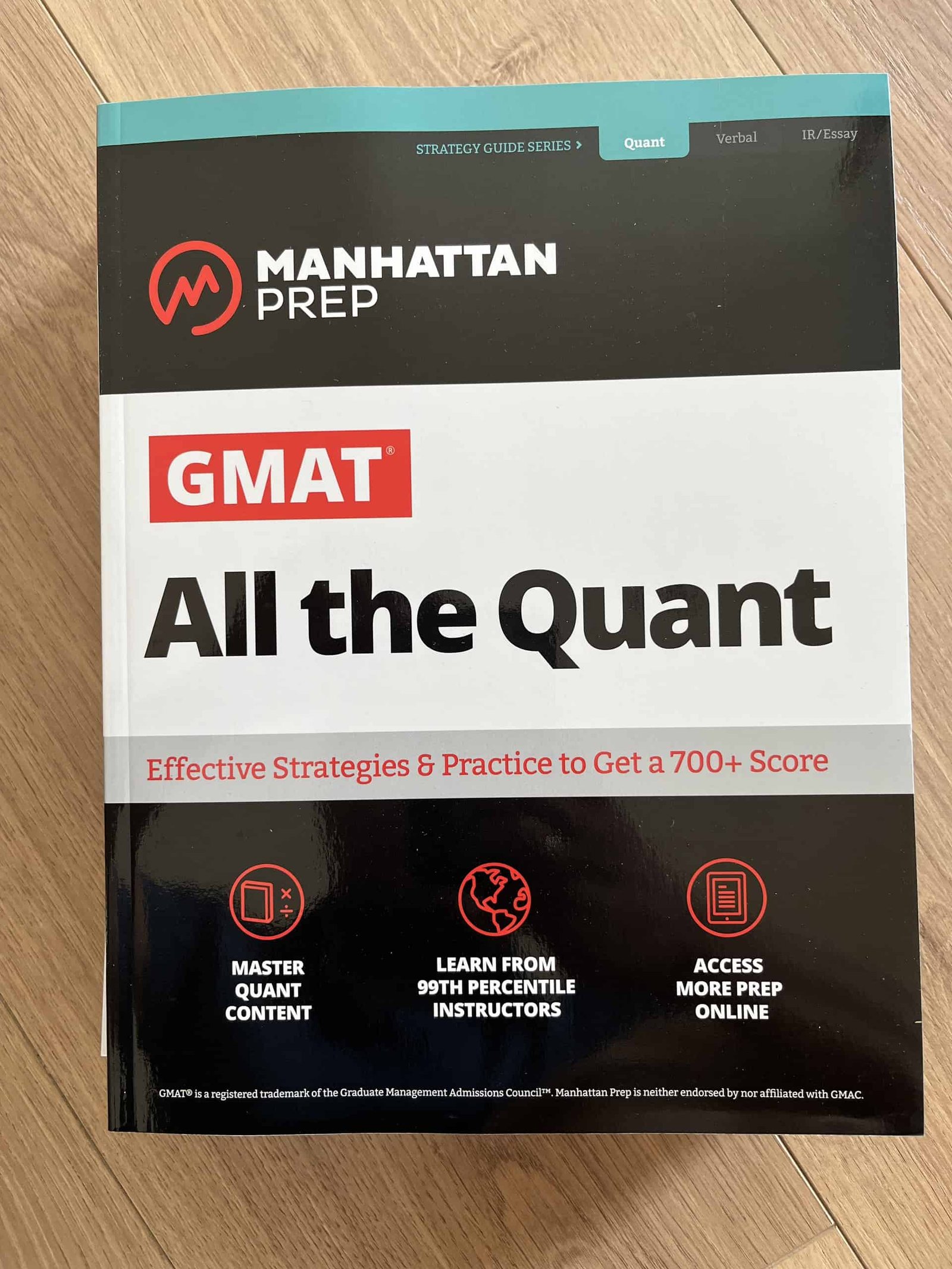 GMAT All the Quant (Manhattan Prep) - ảnh thực tế