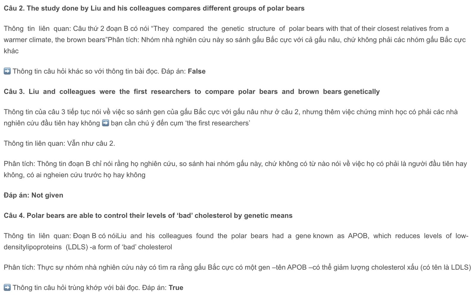 Giải chi tiết Cambridge IELTS Reading 7