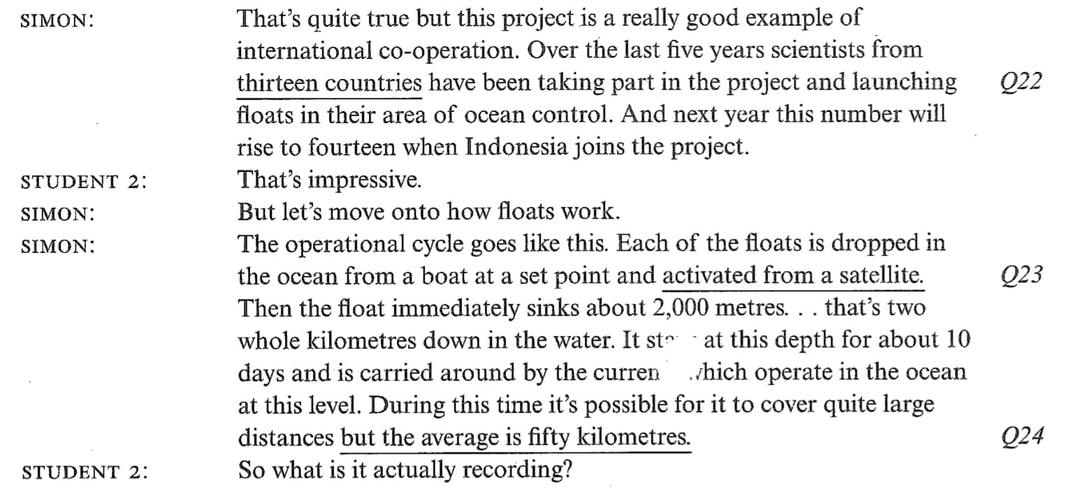 Giải chi tiết Cambridge IELTS - cam 7 listening