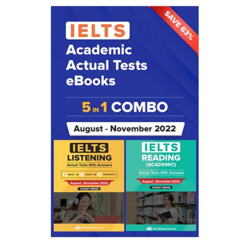 IELTS Listening & Reading Actual Tests (August – November 2022)