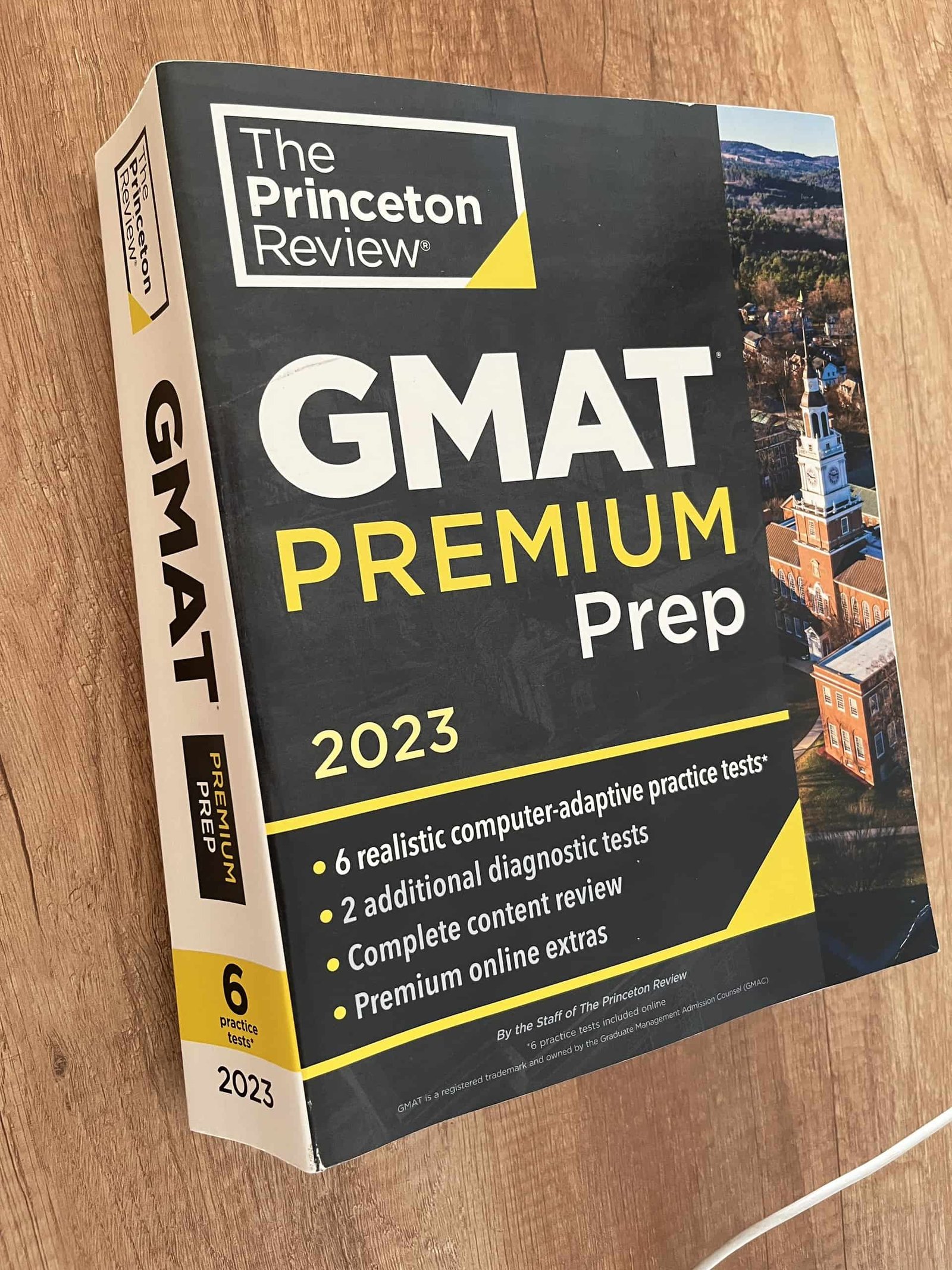 Princeton Review GMAT Premium Prep 2023 - mặt trước