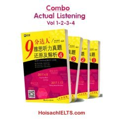 Trọn bộ IELTS Recent Actual Listening Tests Vol 1-4