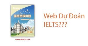 Trang web dự đoán đề IELTS