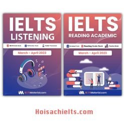 COMBO – IELTS Reading & Listening Actual Tests March – April 2023